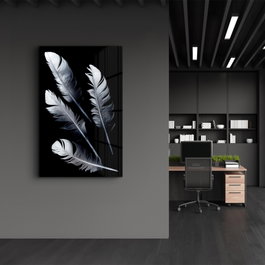 Wallity Pintura Decorativa de Vidrio Templado Multicolor 46 x 72 cm